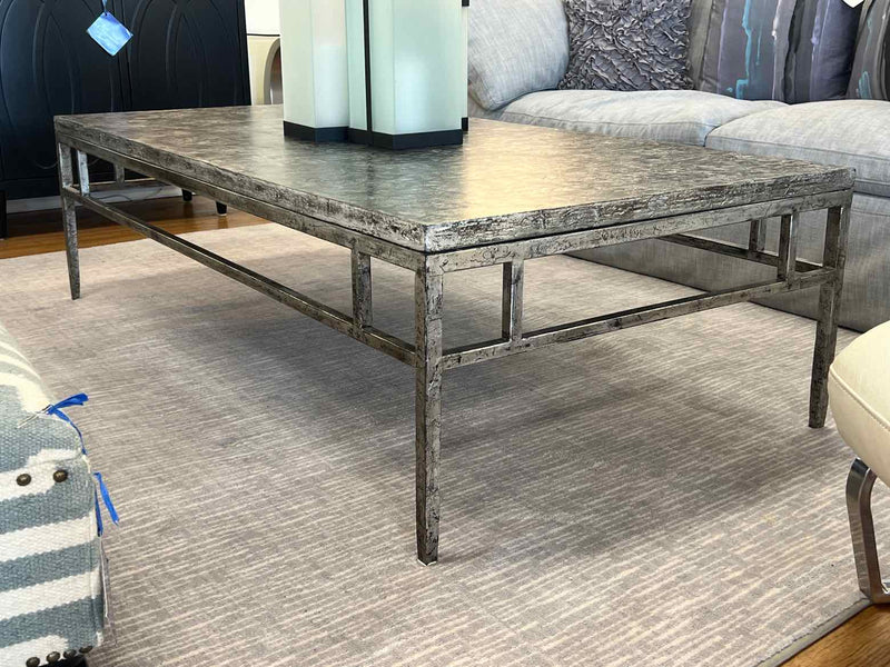 Arhaus Silver Cocktail Table