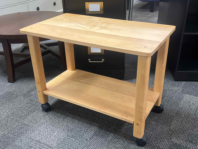 Rectangle Accent Table on Casters