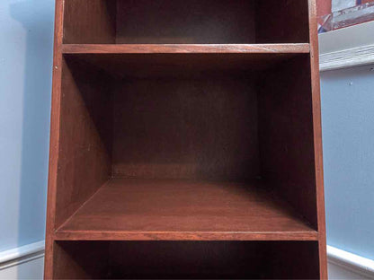 Tapered Cherry 5 Shelf Bookcase