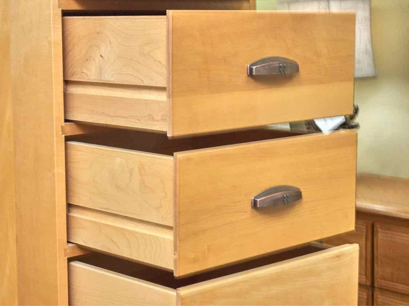 Copeland Solid  Maple 7 Drawer Tall Chest