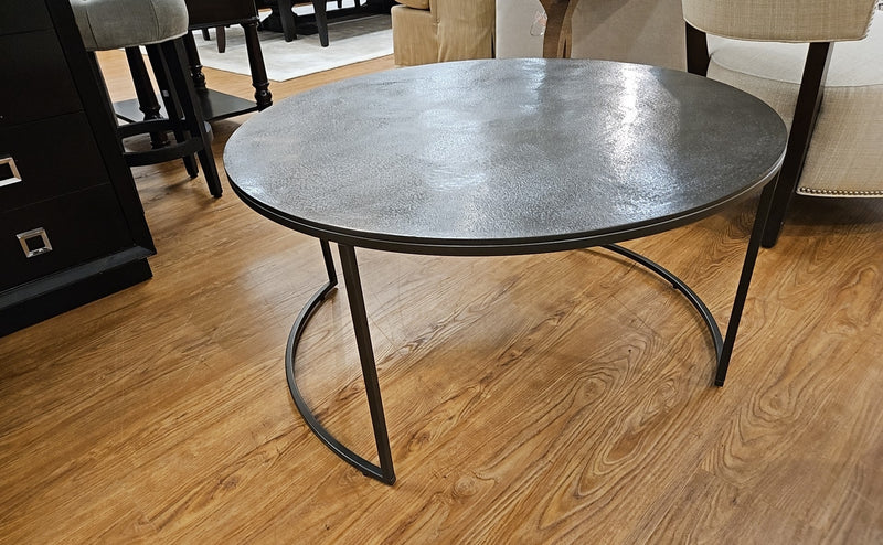 Pottery Barn Pair of 'Duke'  Nesting Cocktail Tables