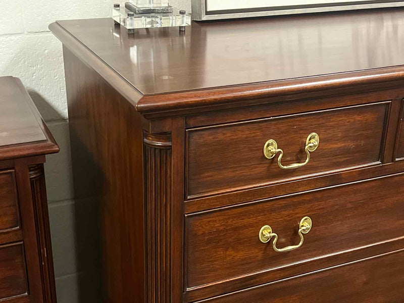 Henkel Harris 9 Drawer Dresser with Mirror