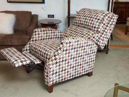 Lane Furniture 'Heritage Home' Electric Recliner In  Houndstooth Upholstery