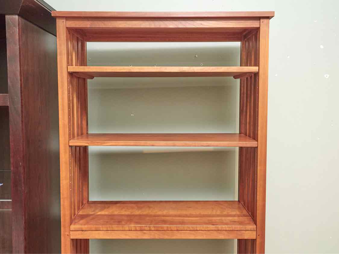 Cherry 5 Shelf Bookcase