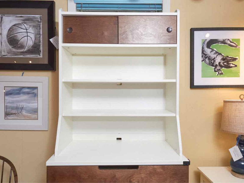 Simply Baby Furniture 4 Drawer 4 Shelf  Bookcase  Chest