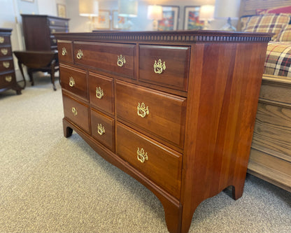 Davis Cabinet Co. American Knotty Cherry 9 Drawer  Dresser