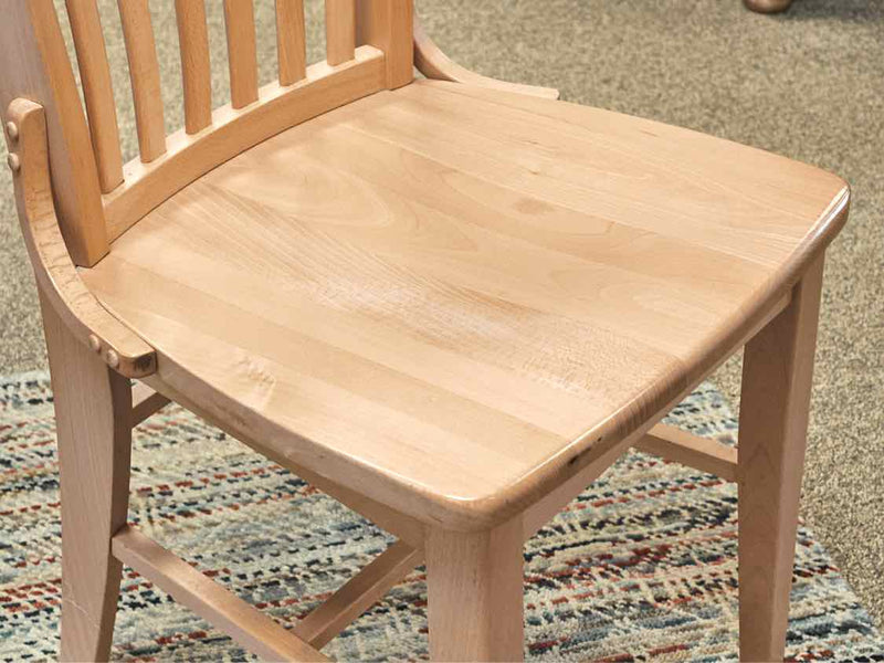 Eastern Butcher Block Maple Table & Set of Four Chairs