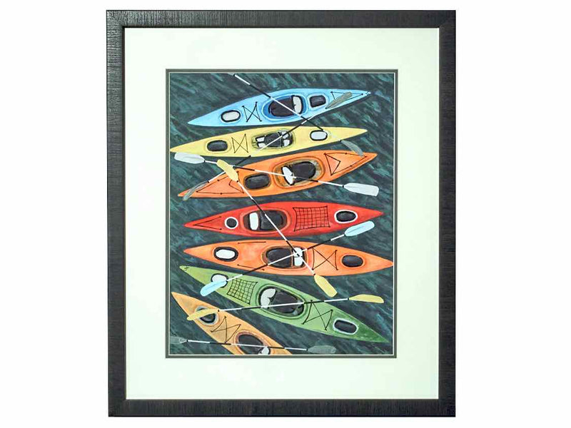 'Colorful Kayaks II'