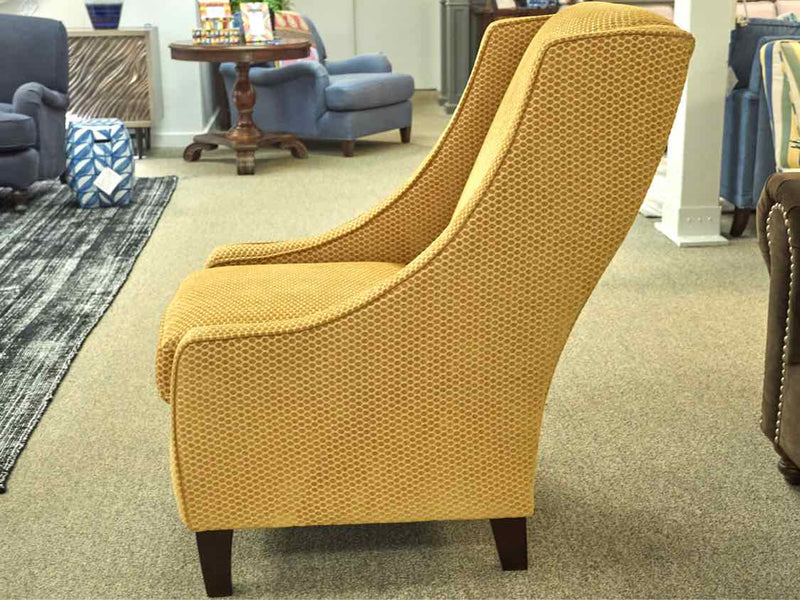 Pair of Contemporary Wingback Chairs