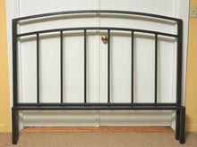 Room & Board  'Luka' Arched Steel Graphite Finish Queen Bed