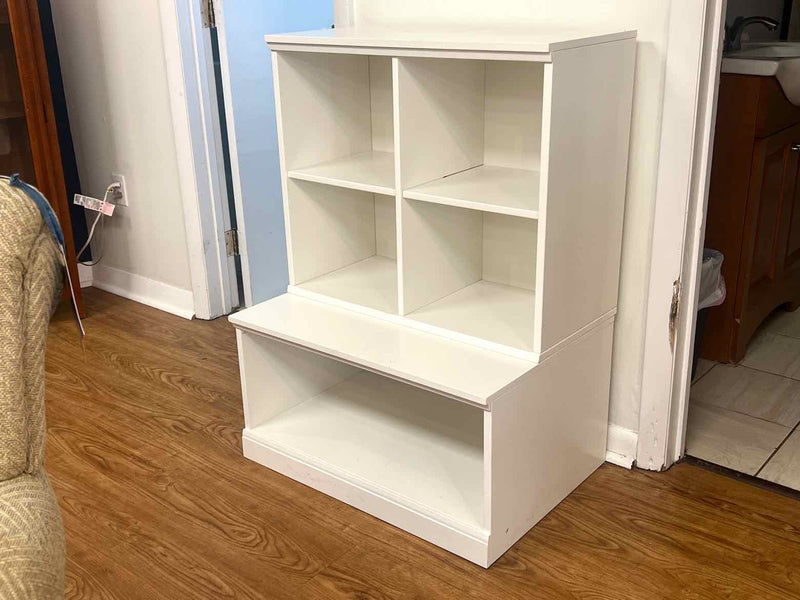 Pottery Barn White Bookshelf