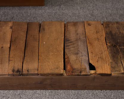 Rustic Sideboard with Plank Top