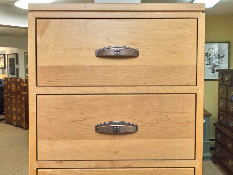 Copeland Solid  Maple 7 Drawer Tall Chest