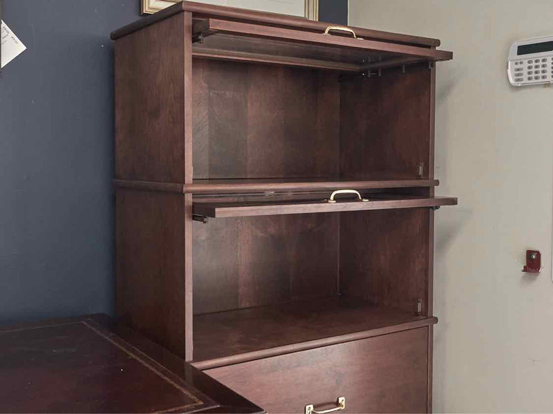 Cherry Barrister Bookcase