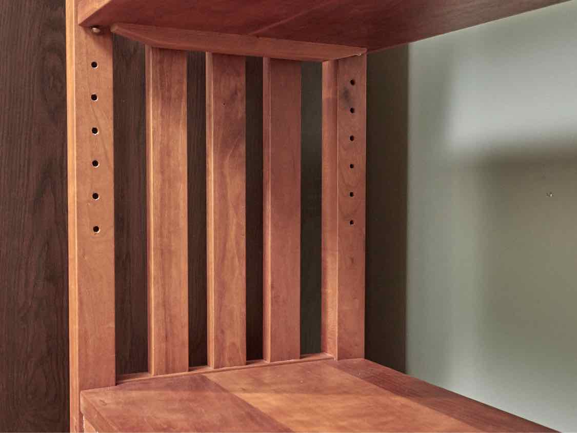 Cherry 5 Shelf Bookcase