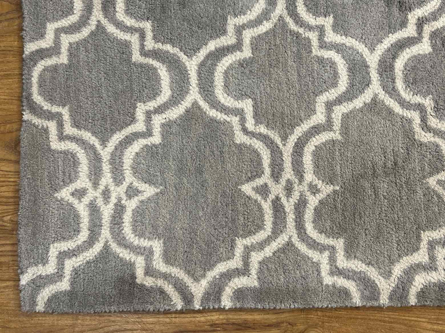 Pottery Barn Grey and Ivory Rug