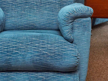 La-Z-Boy  Rocker Recliner In Light Blue Upholstery