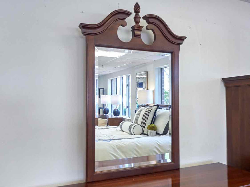 Kincaid Blockfront Cherry Dresser & Mirror