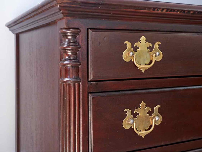 Paine Mahogany Chest With Fluting