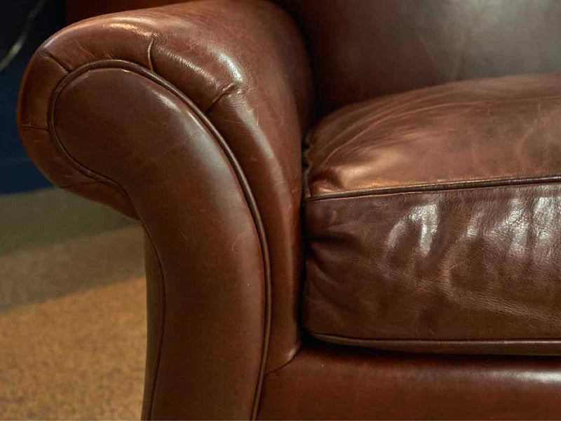 Hancock and Moore Leather Club Chair