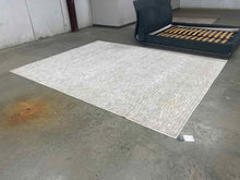 Cream & Taupe Wool Area Rug