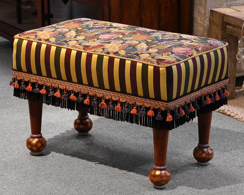 MacKenzie-Childs Ottoman