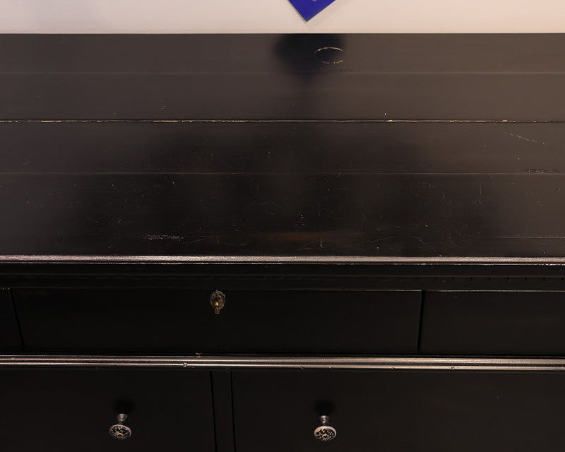 RH French Empire 7-Drawer Dresser in Black Oak Finish