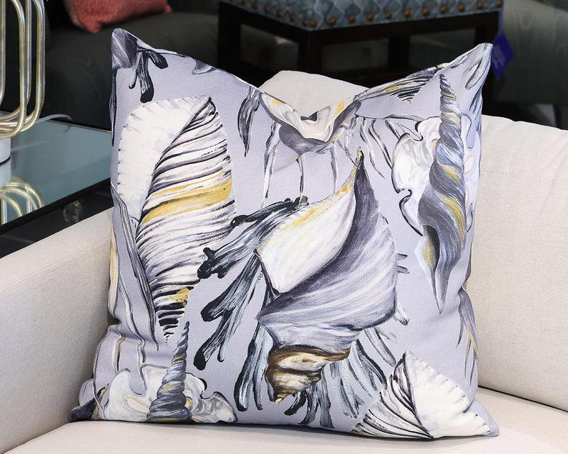 "Caspian Abyss" Accent Pillow