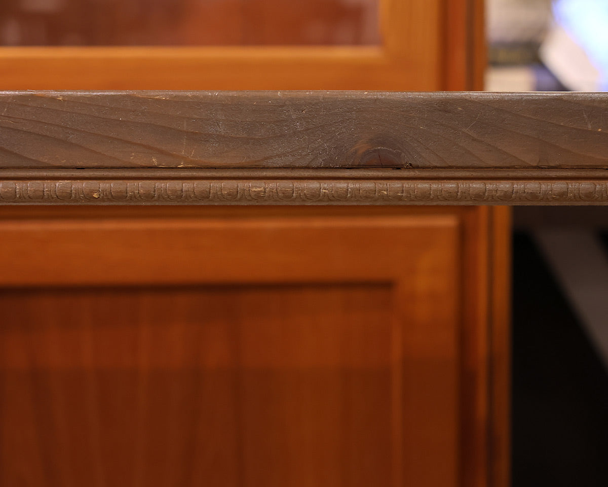 Rustic Sideboard with Plank Top