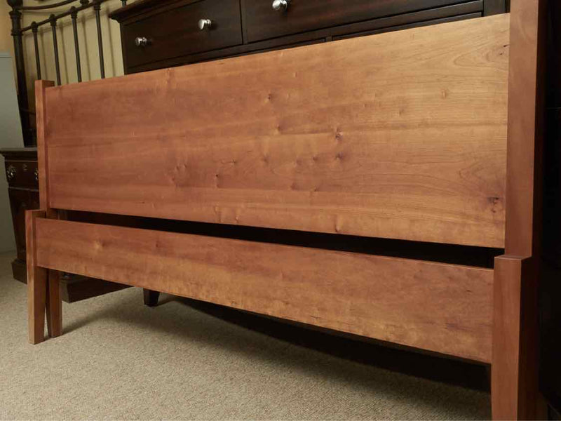 Wanderlust Co. Vermont Cherry Low Profile Headboard Queen Bed