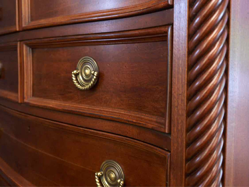 Stanley Cherry Bow Front Chest