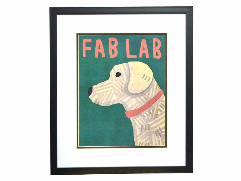 Framed Print; Dogs I; 1/2