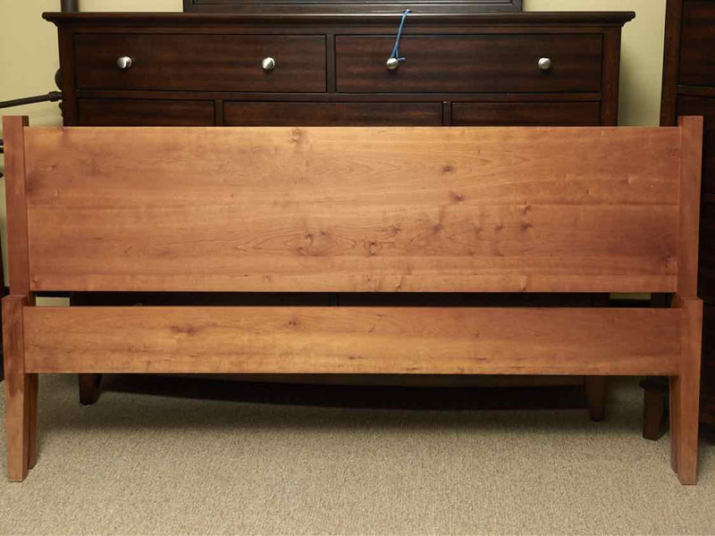 Wanderlust Co. Vermont Cherry Low Profile Headboard Queen Bed