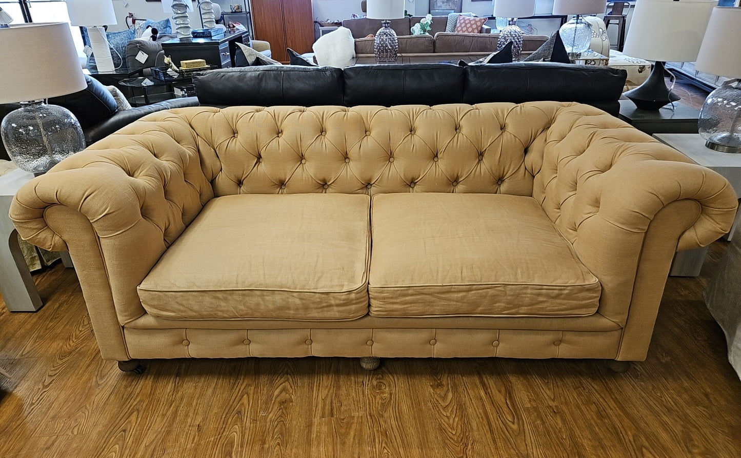 RH 'Kensington' Tufted Chesterfield