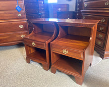 Pair of Davis Cabinet Co. 1 Drawer Nightstands with 1 Drawer & Open Storage