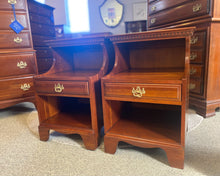 Pair of Davis Cabinet Co. 1 Drawer Nightstands with 1 Drawer & Open Storage