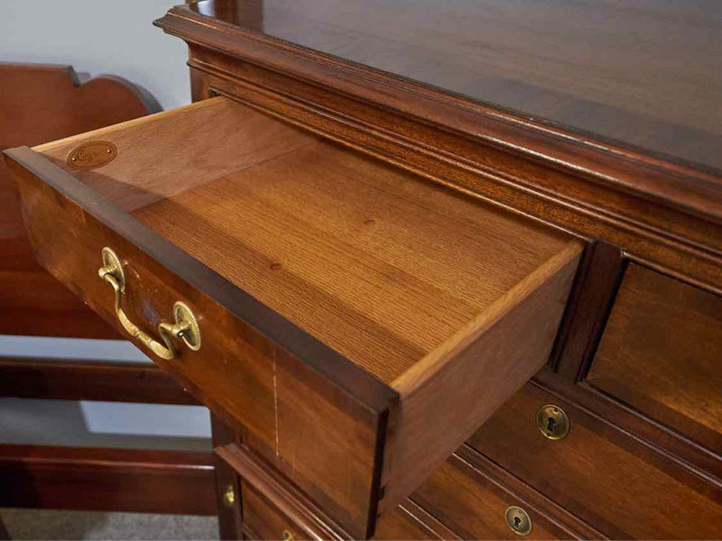 Council Craftsman Inlaid Mahogany Chest