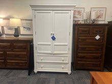 Klaussner White Armoire