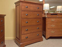 A-America Furniture Cherry 5 Drawer  Chest