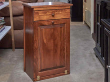 Ash Trash Bin with 1 drawer & Drop Down Door