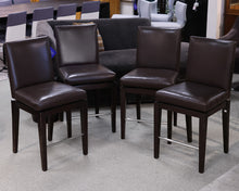 A. Rudin Set of Four Counter Swivel Stools