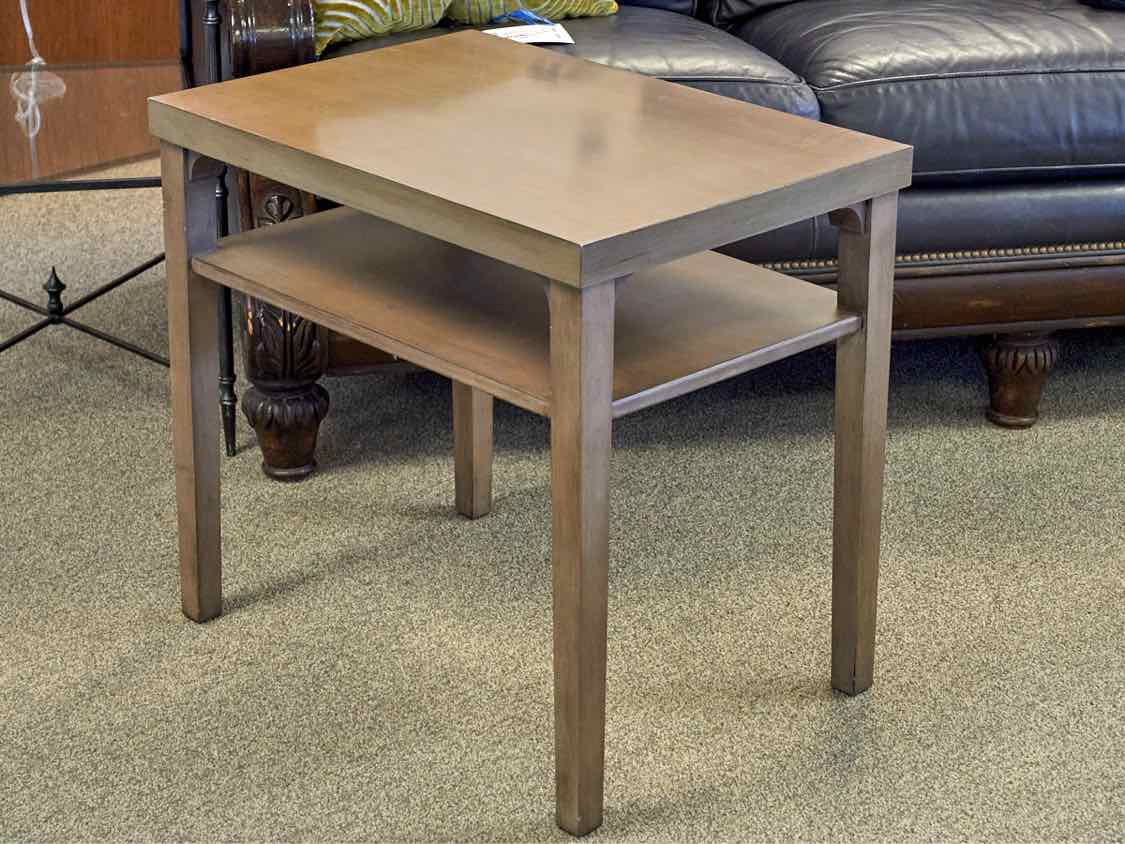 Pair of Sherrill Furniture Rub Through Fnish  Side Tables