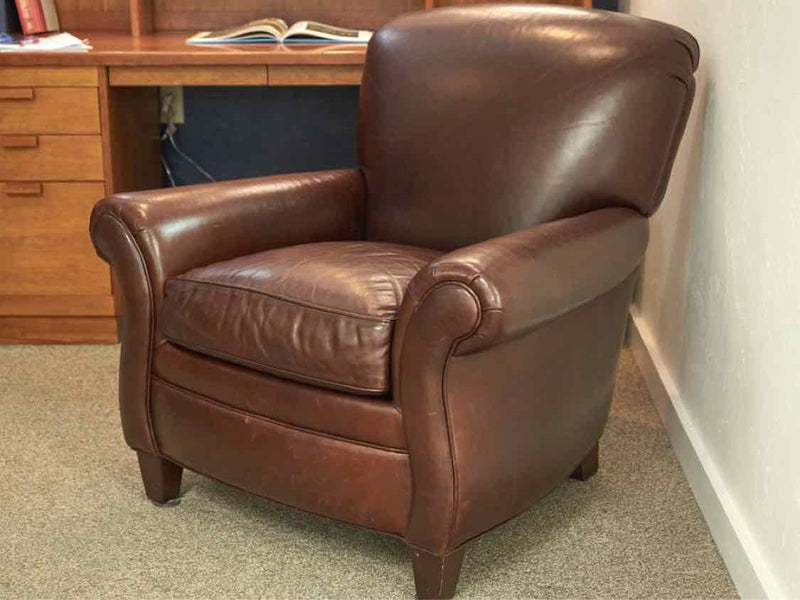 Hancock and Moore Leather Club Chair