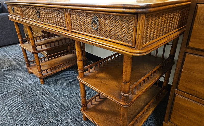 Tommy Bahama British Colonial  Bamboo & Rattan Desk