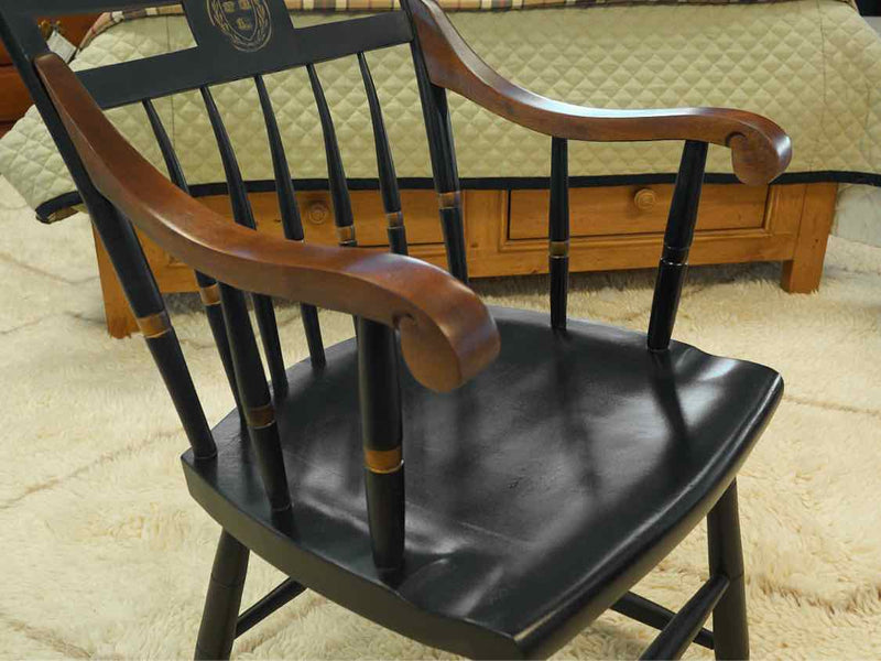 Bent Bros Harvard Maple & Black Office Chairs