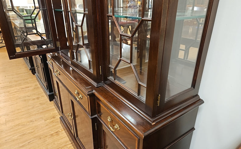 Stickley Flame Mahogany China Cabinet