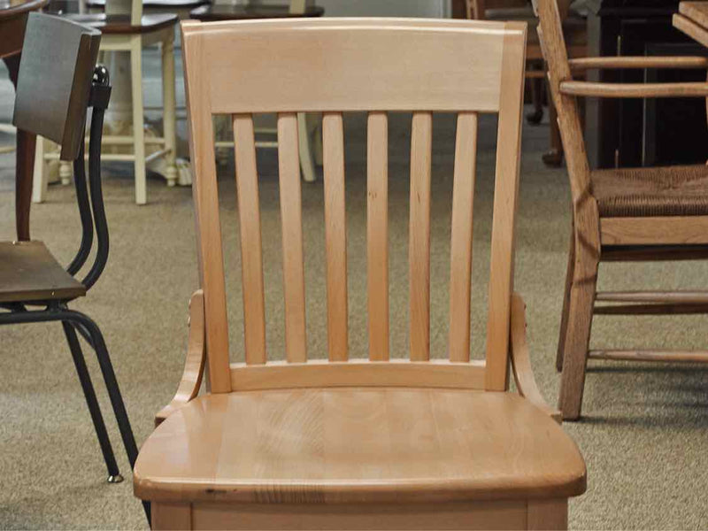 Eastern Butcher Block Maple Table & Set of Four Chairs