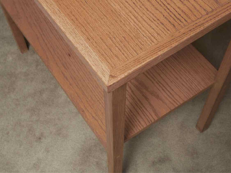 Oak 1 Shelf Shaker Style Legs Console