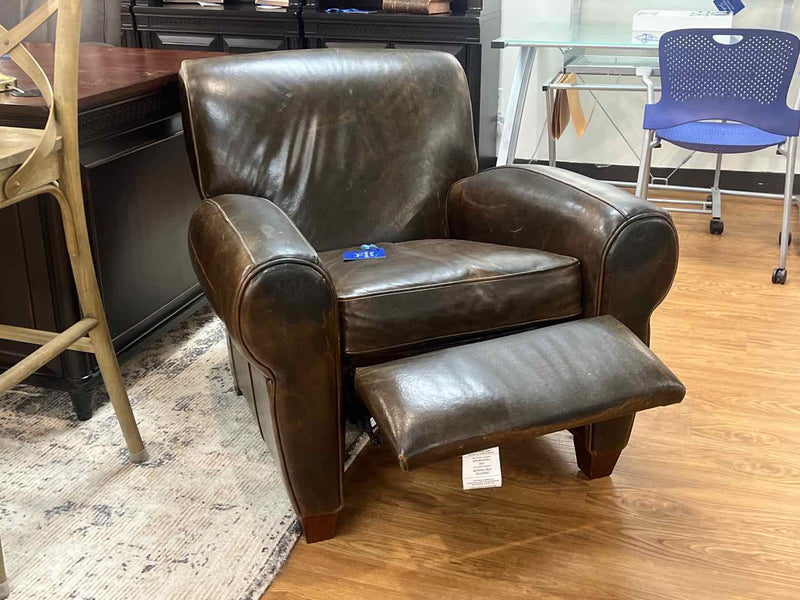 Espresso Leather Recliner