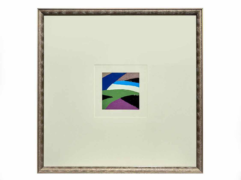 Framed Artwork; Color Squares I; 2/3